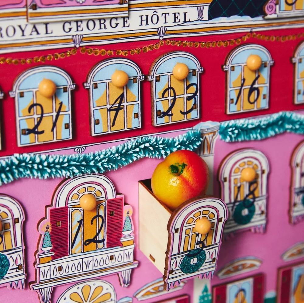 NWT ANTHROPOLOGIE George And Viv Grand Hotel Christmas Advent Calendar - Picture 3 of 10